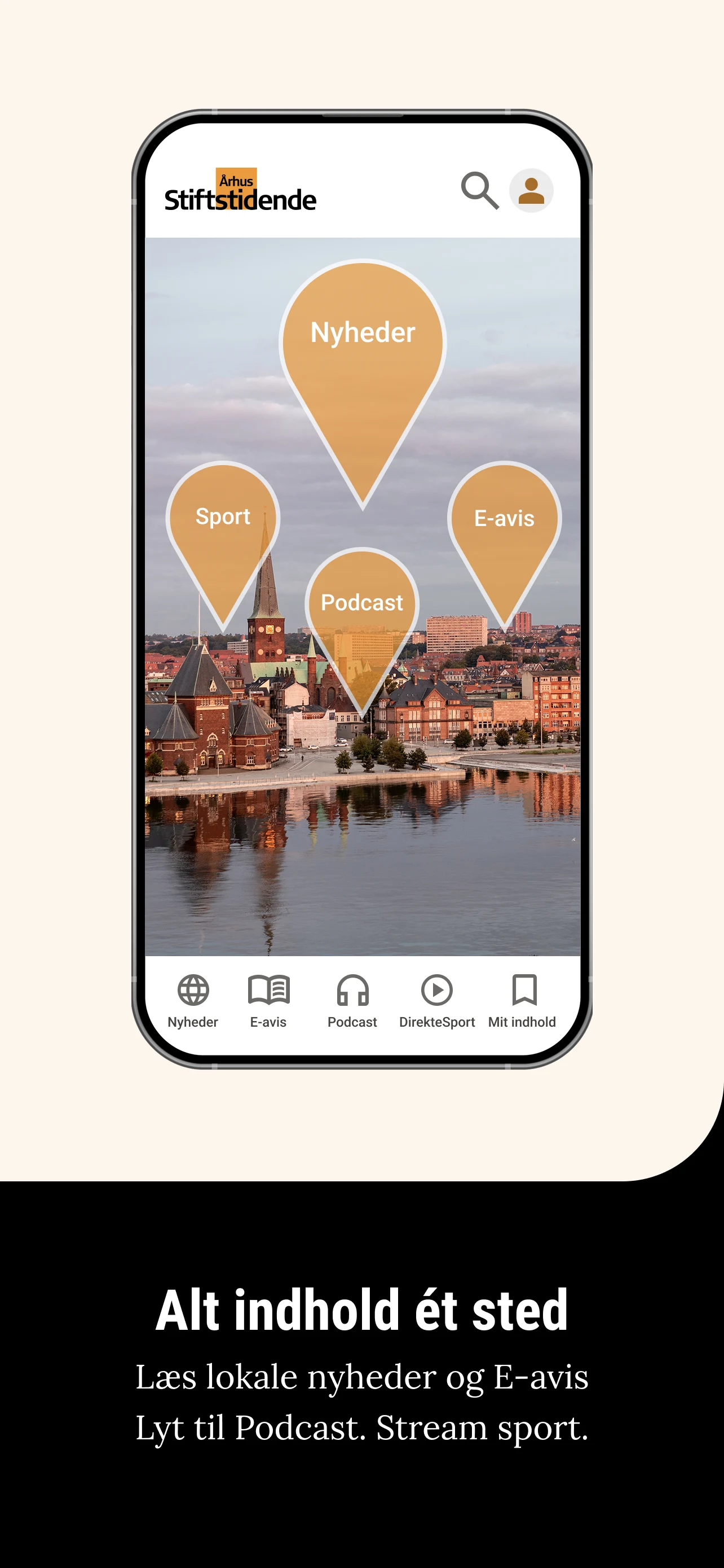 Århus Stiftstidende screenshot
